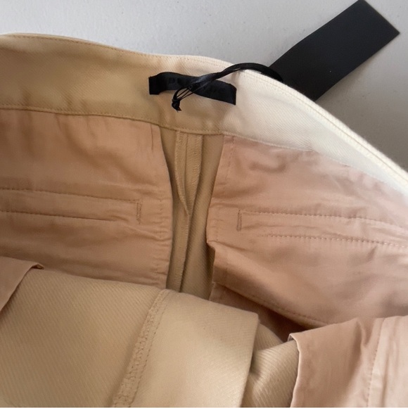 Jenni Kayne 4 Khaki High Waist Wide Leg Trouser Pant NWT Neutral Minimal - Picture 9 of 15